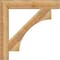 Ekena Millwork Westlake Block Rough Sawn Bracket, Western Red Cedar, 6"W x 42"D x 42"H BKT06X42X42WTL05RWR - alternate 4